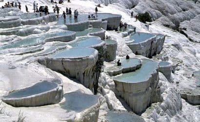 pamukkale'de tarihi ve doğal güzellikler