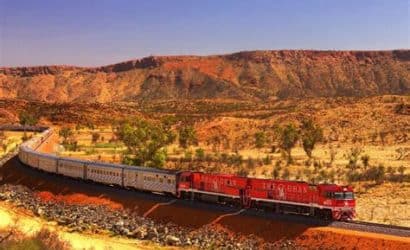 avustralya'da şehirlerarası tren yolculuğu ile muhteşem manzara seyri