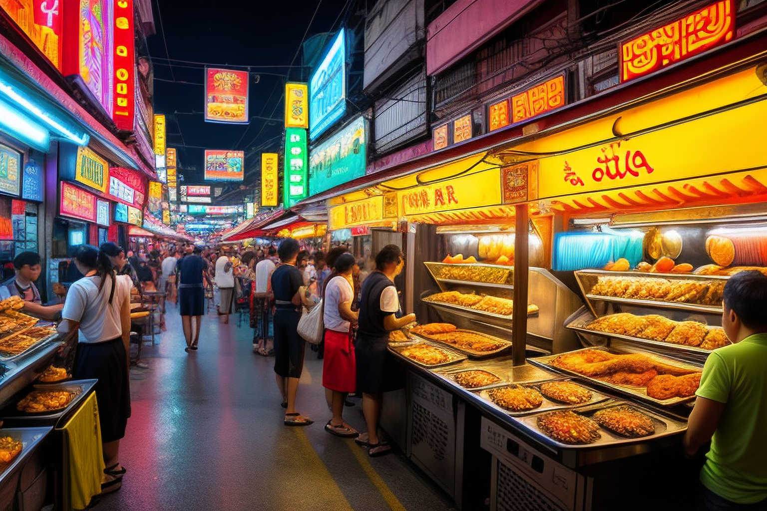 Bangkok'ta Sokak Yemekleri Turu: Tayland Mutfağının En İyisi!